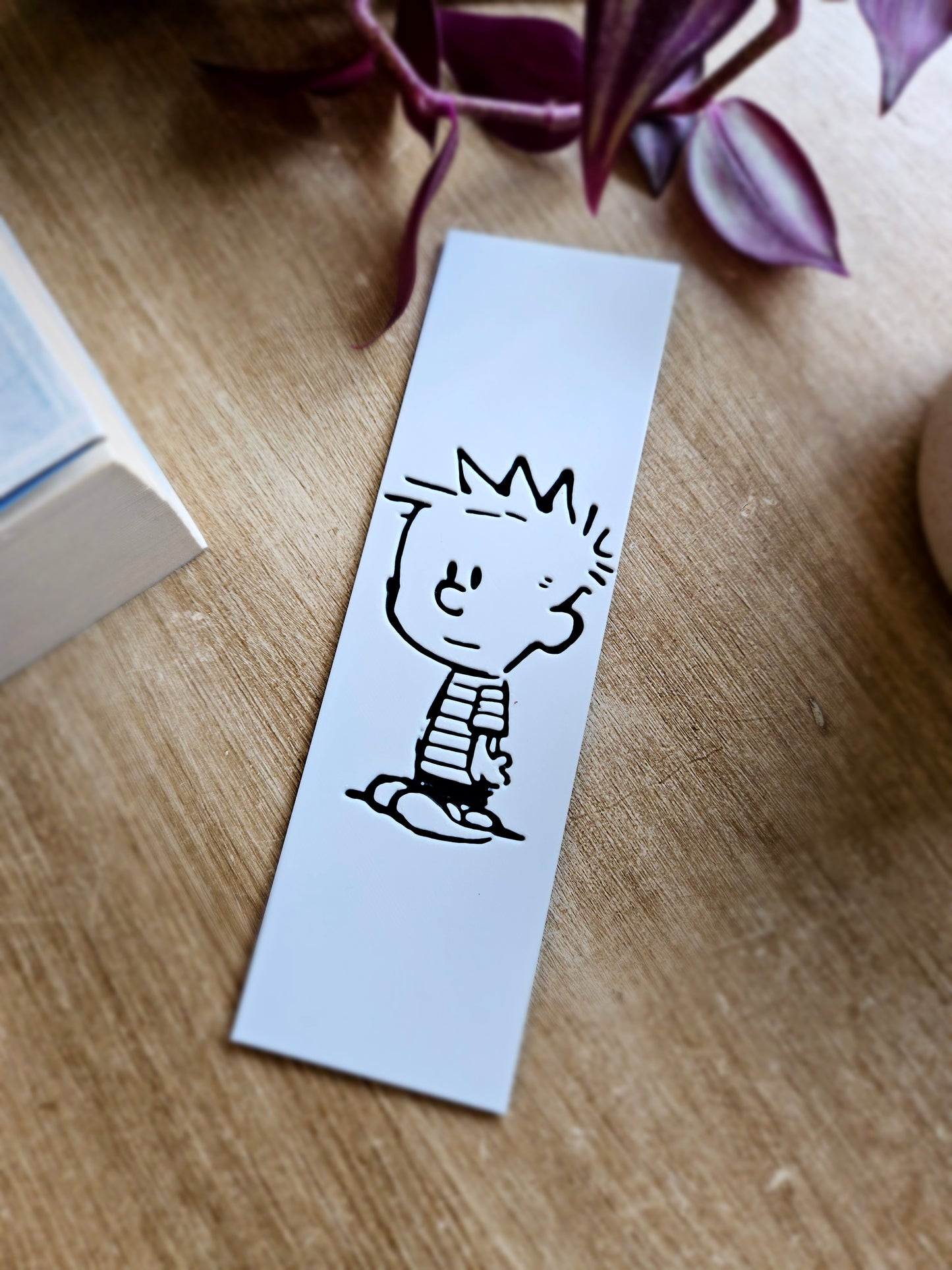 Calvin-Inspired Bookmark 3d Printed