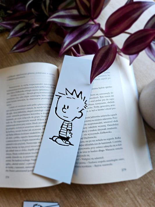 Calvin-Inspired Bookmark 3d Printed