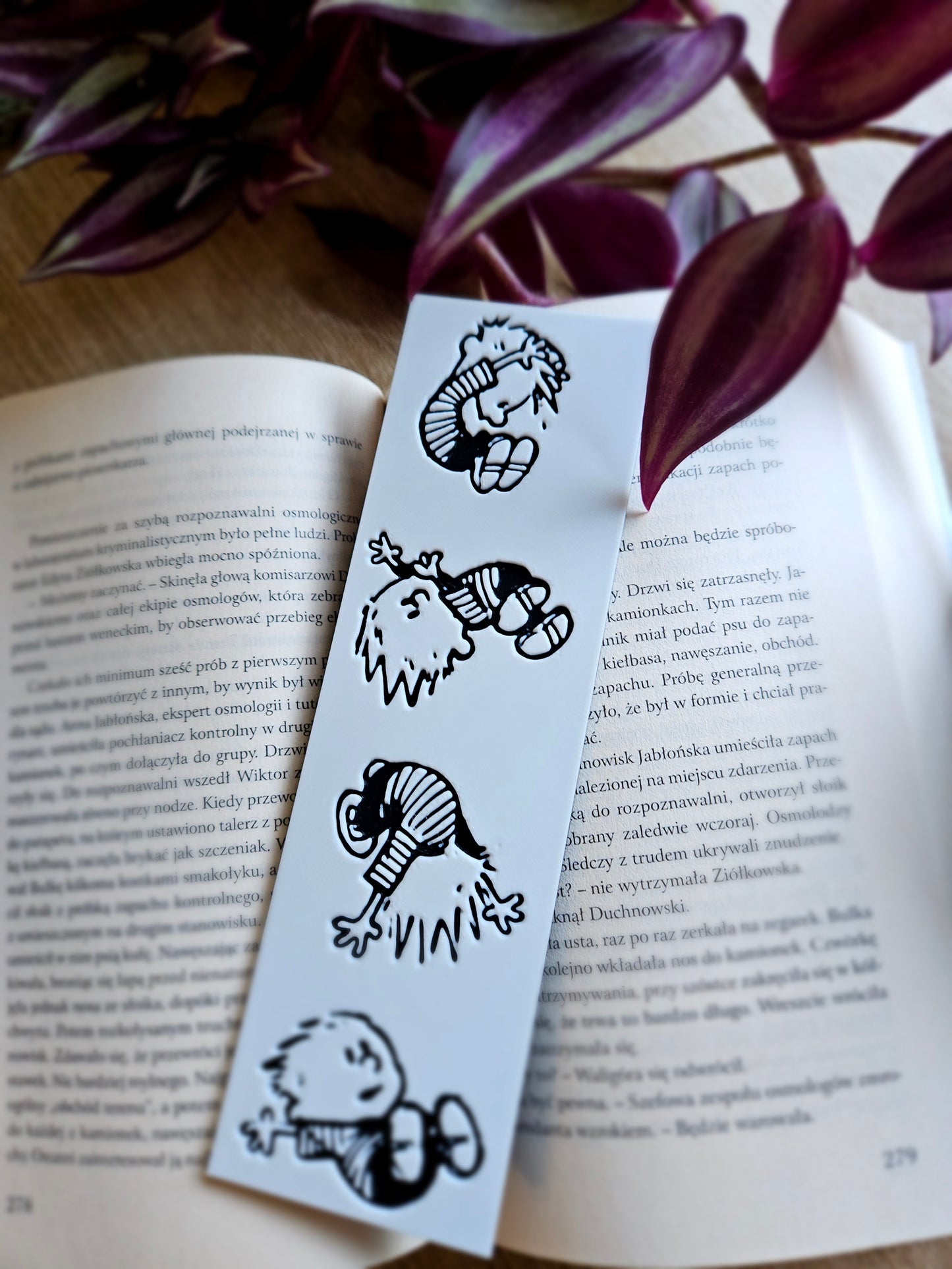 Set of 3 Cartoon-Inspired 3D Printed Bookmarks | Fun and Whimsical Reading Accessories