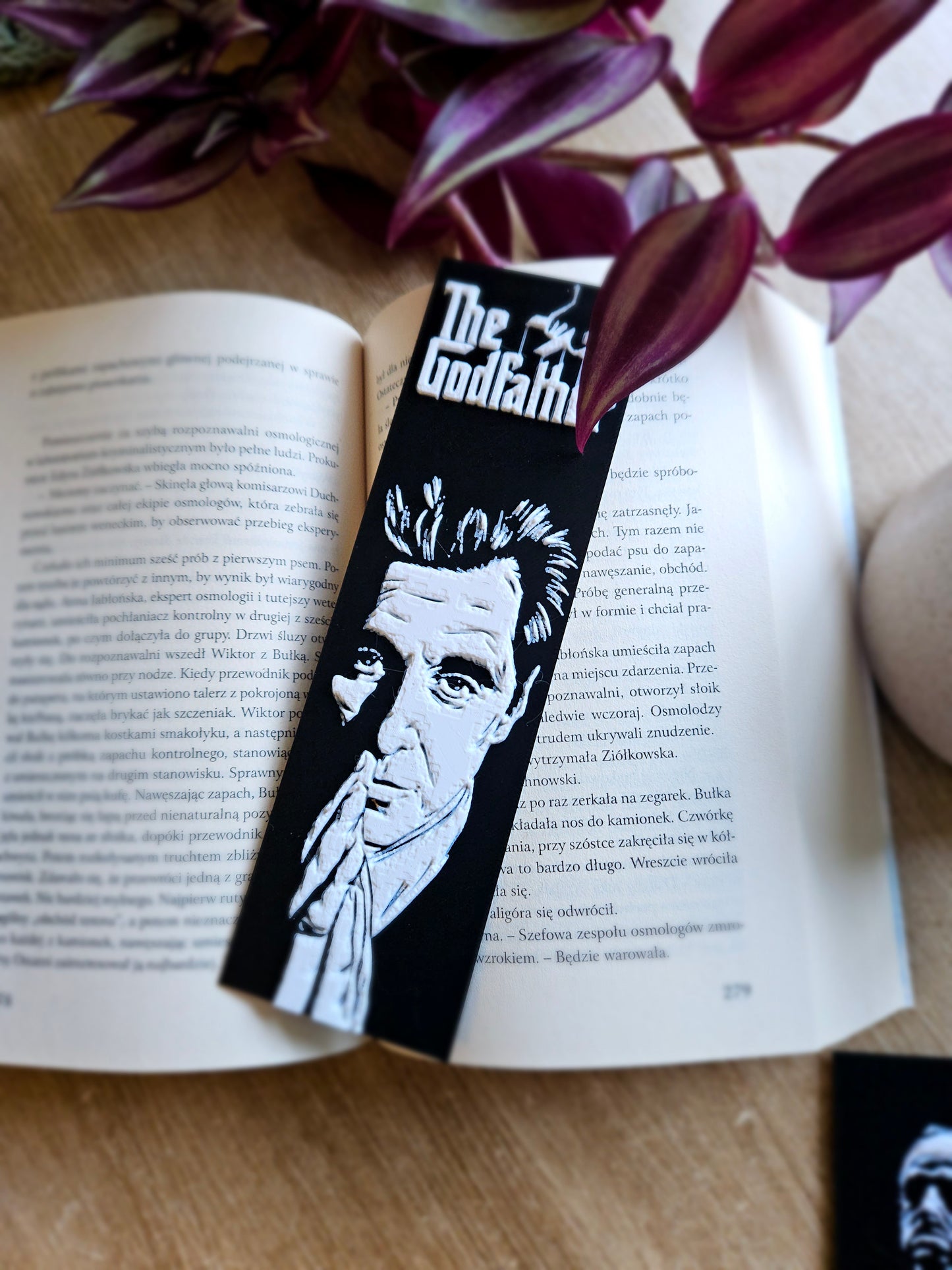 Set of 3 The Godfather-Inspired 3D Printed Bookmarks | Classic Movie Collectibles