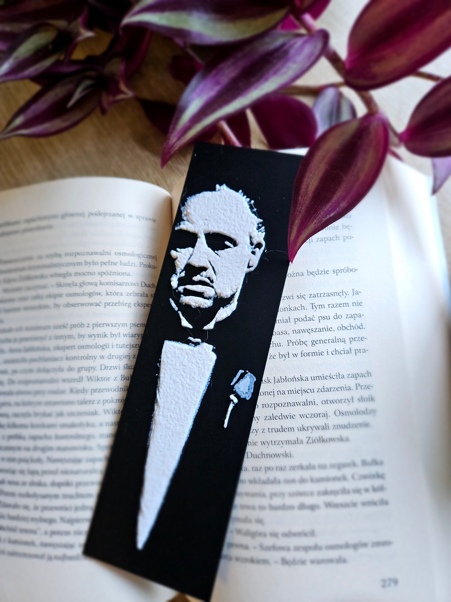 The Godfather Inspired 3D-Printed Bookmark – Elegance Meets Iconic Legacy