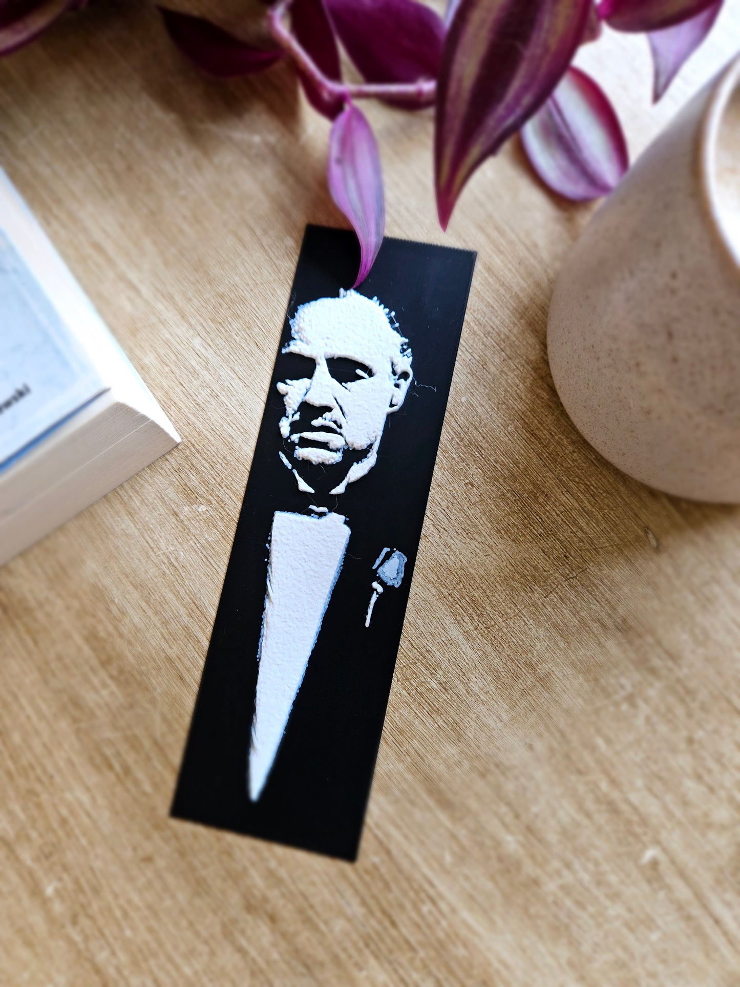 The Godfather Inspired 3D-Printed Bookmark – Elegance Meets Iconic Legacy