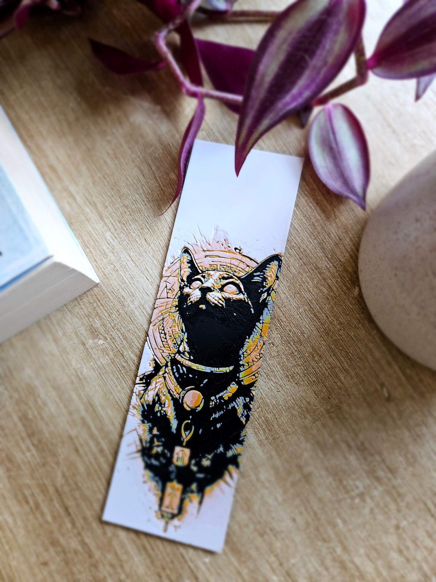 Bastet 3D Printed Bookmark – Egyptian Goddess Cat Design