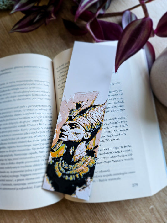 Pharaoh 3D Printed Bookmark – Ancient Egyptian Art