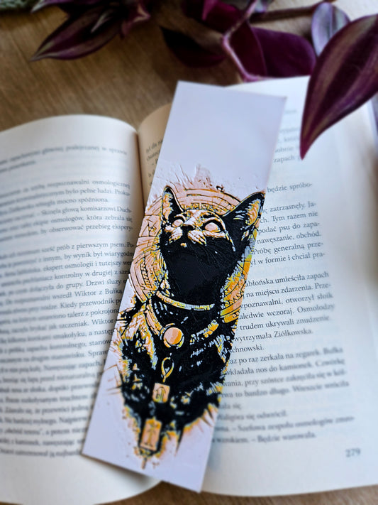 Bastet 3D Printed Bookmark – Egyptian Goddess Cat Design