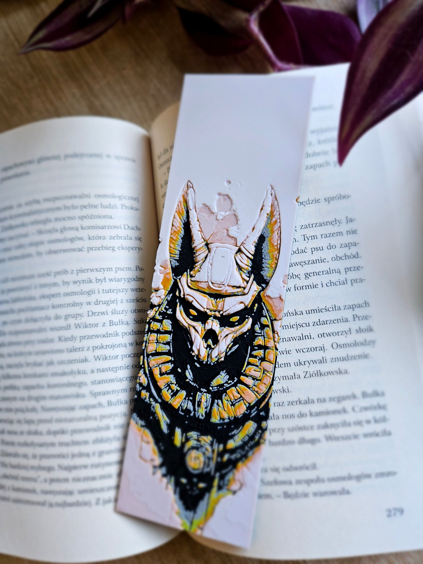 Set of 3 Egyptian-Inspired 3D Printed Bookmarks | Ancient Elegance for Readers