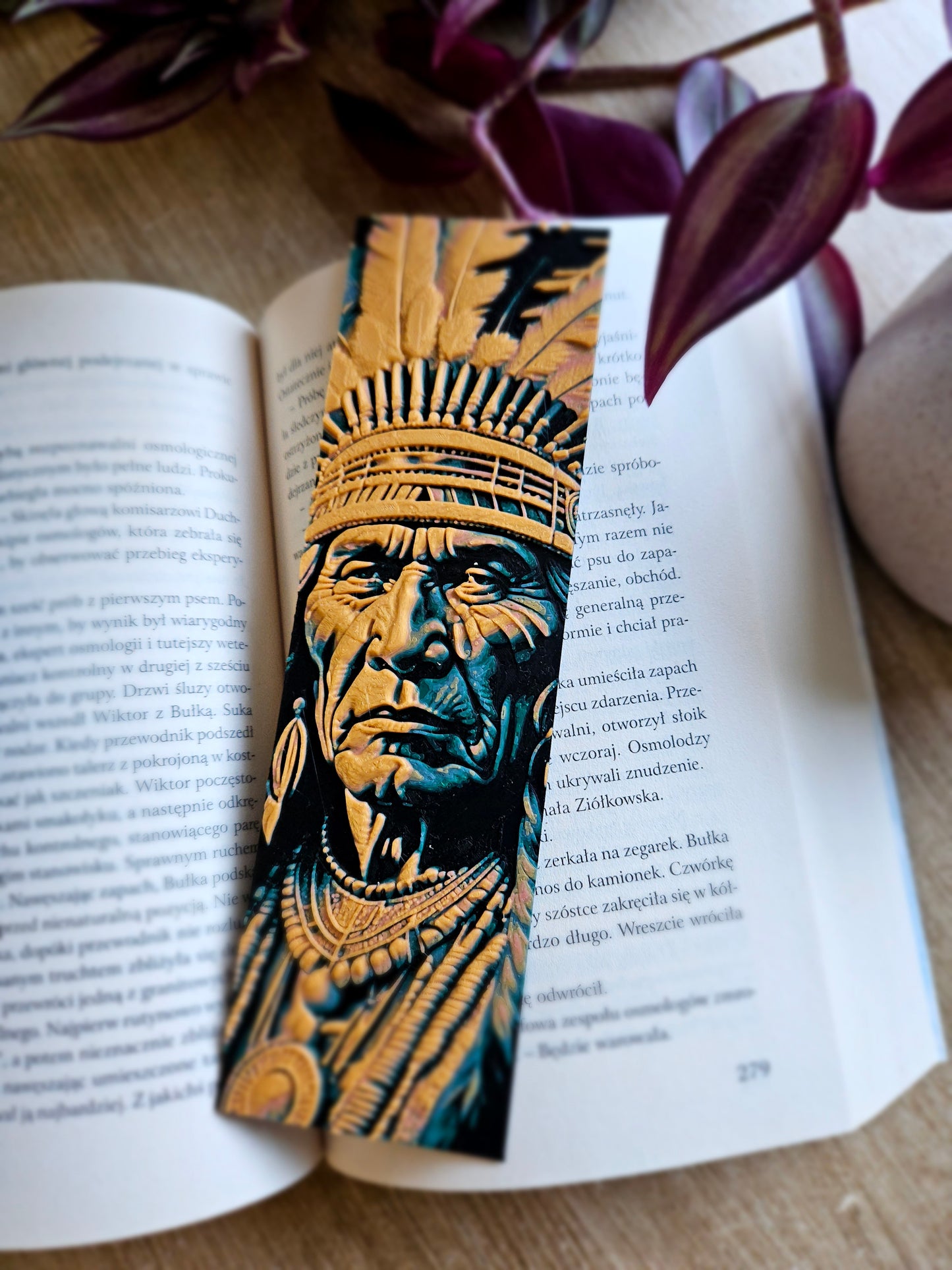 Set of 3 Native American-Inspired 3D Printed Bookmarks | Tribal Heritage Collection