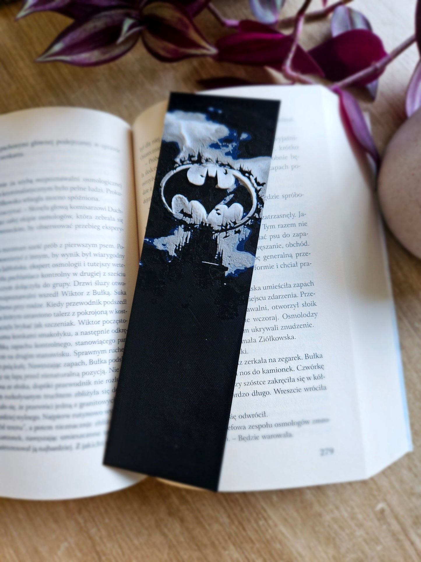 Gotham Skyline 3D Printed Bookmark - Batman Inspired