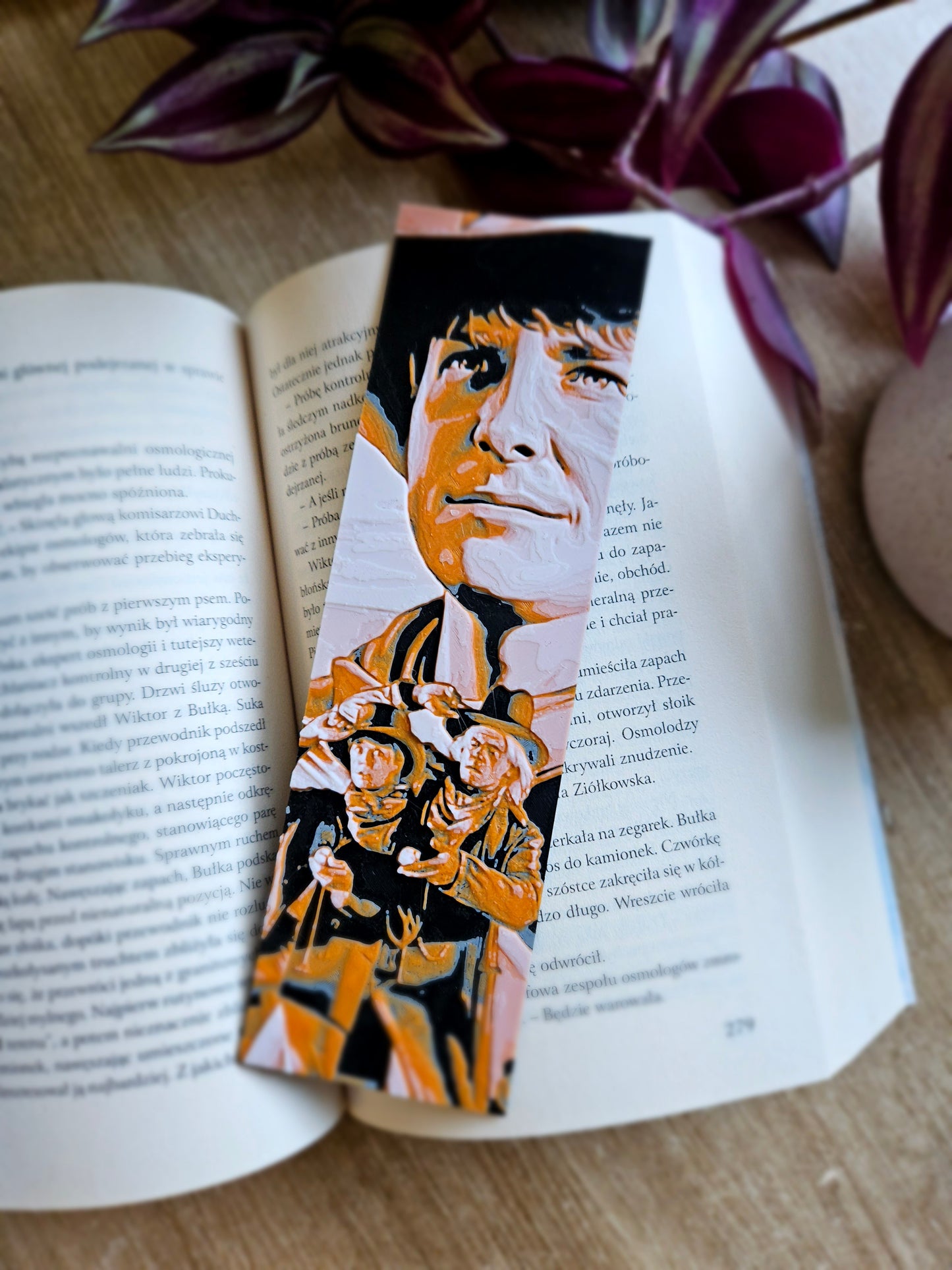 Back to the Future-Inspired 3D Printed Bookmark – Iconic Movie Art