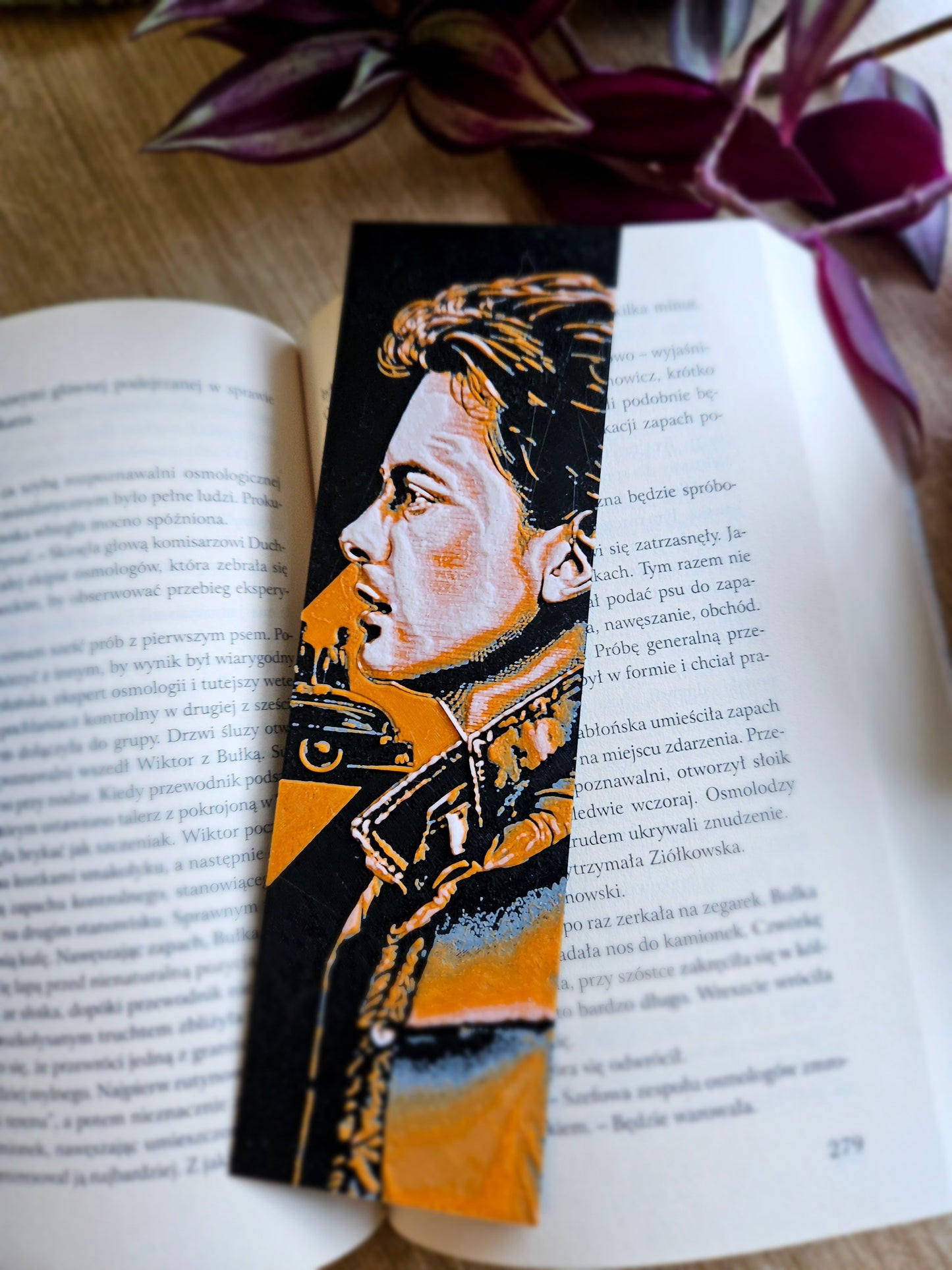 Back to the Future Marty McFly 3D Printed Bookmark – Timeless Style