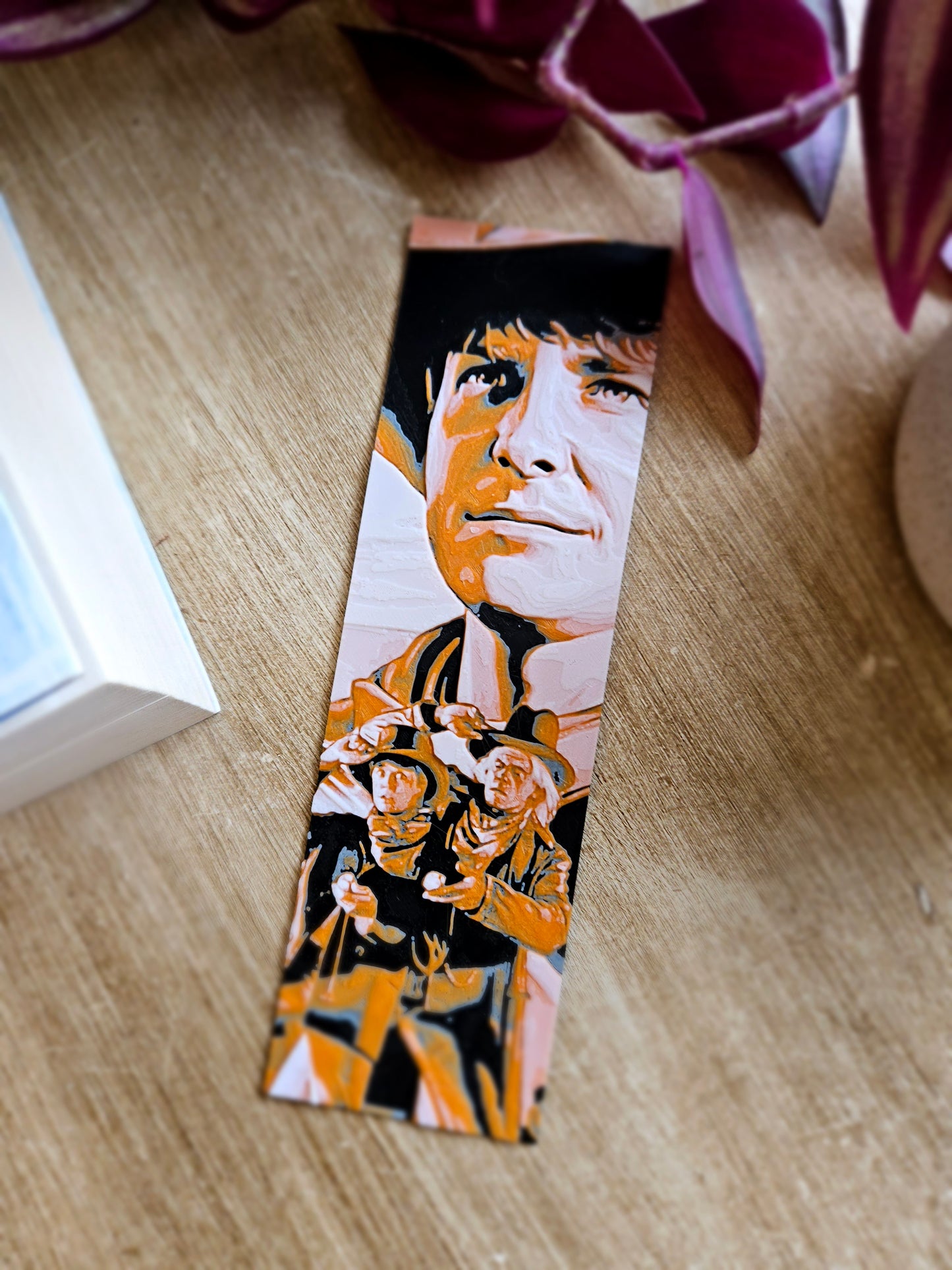 Back to the Future-Inspired 3D Printed Bookmark – Iconic Movie Art