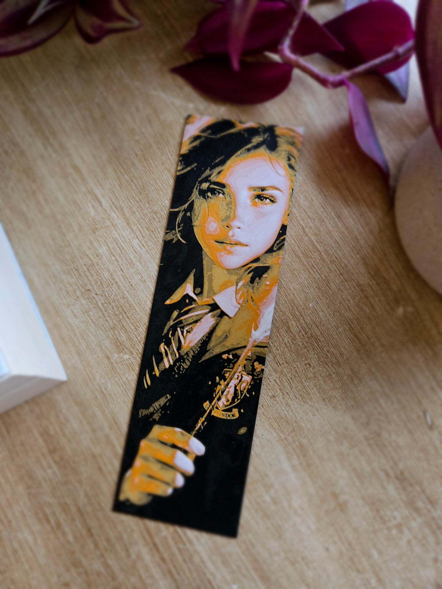 Brilliant Witch 3D Printed Bookmark – Harry Potter Inspired Hermione Design