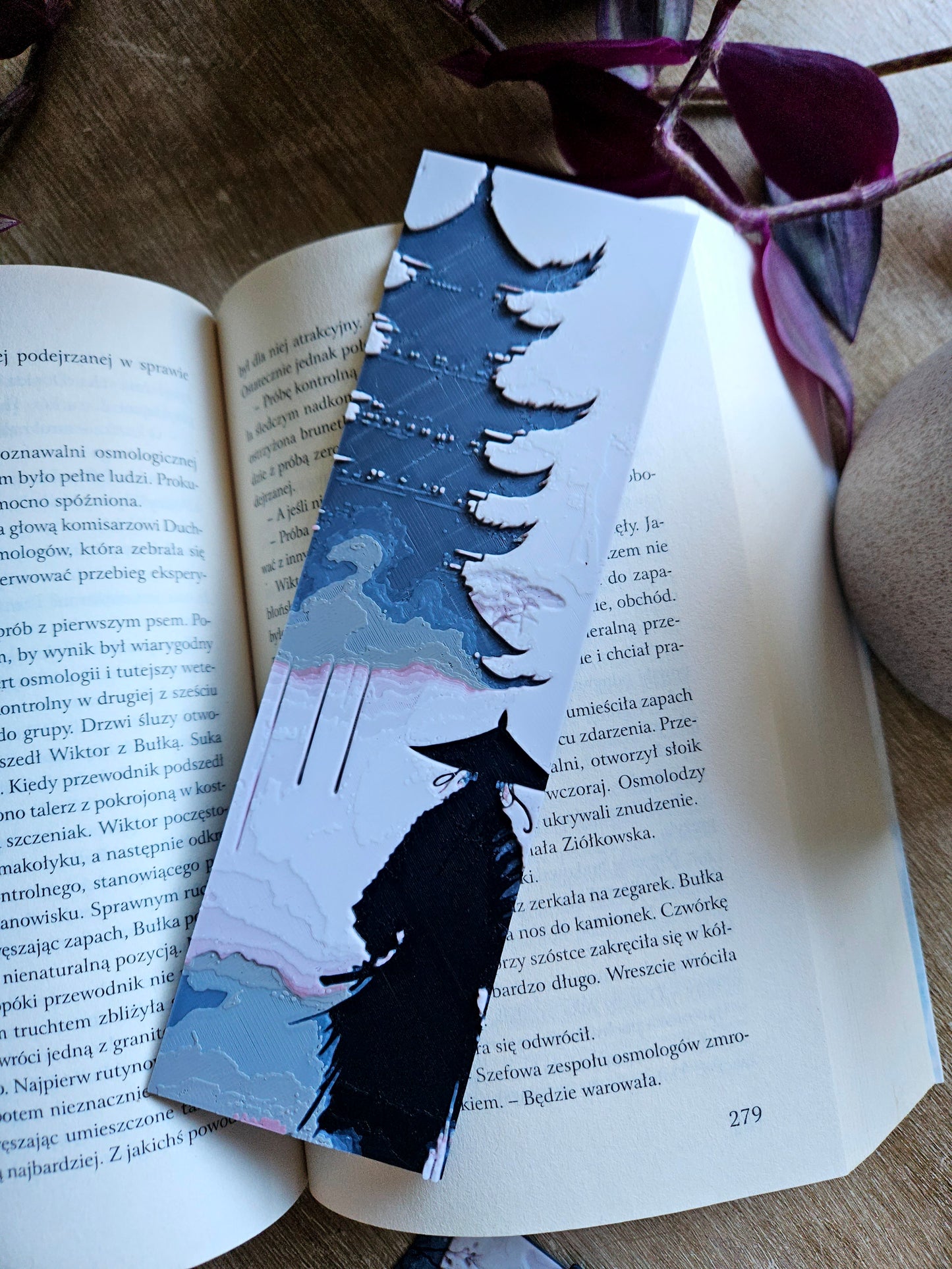 Set of 3 Japanese-Inspired 3D Printed Bookmarks | Perfect for Lovers of Art and Culture