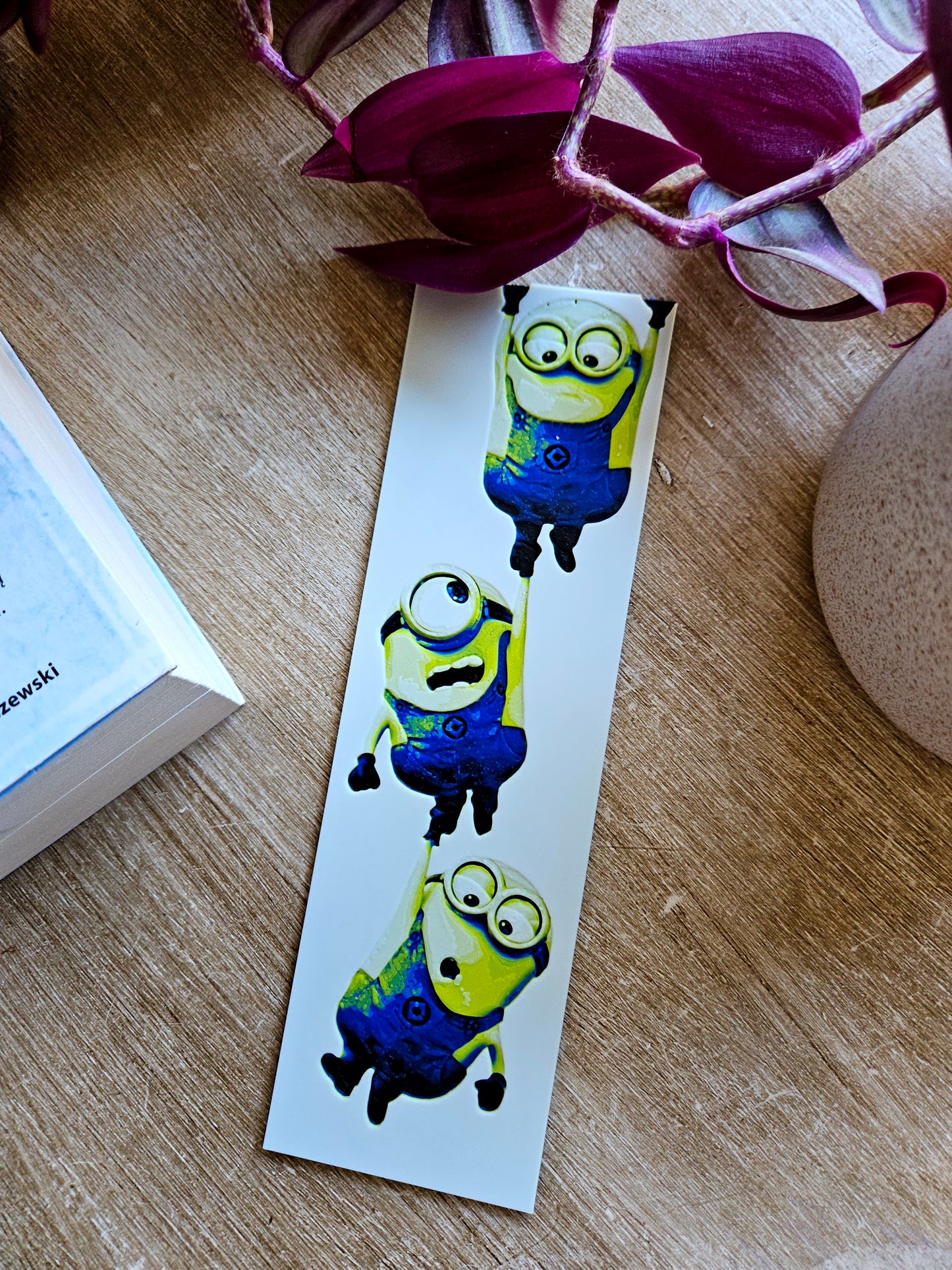 Minions Trio Bookmark - Fun and Functional Design