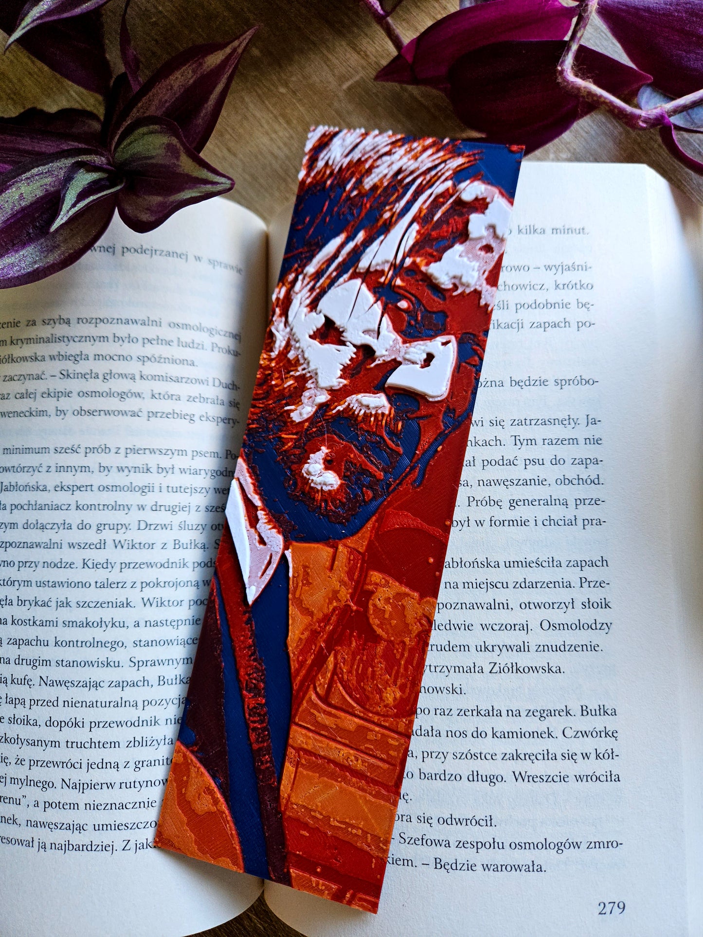 John Wick-Inspired Artistic 3D Printed Bookmark – Bold Cinematic Design