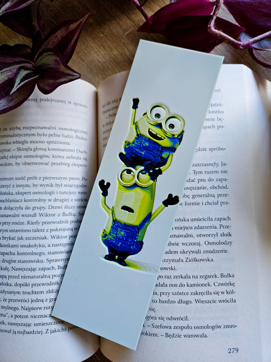 Minions Bookmark – Fun and Functional Book Lover's Gift