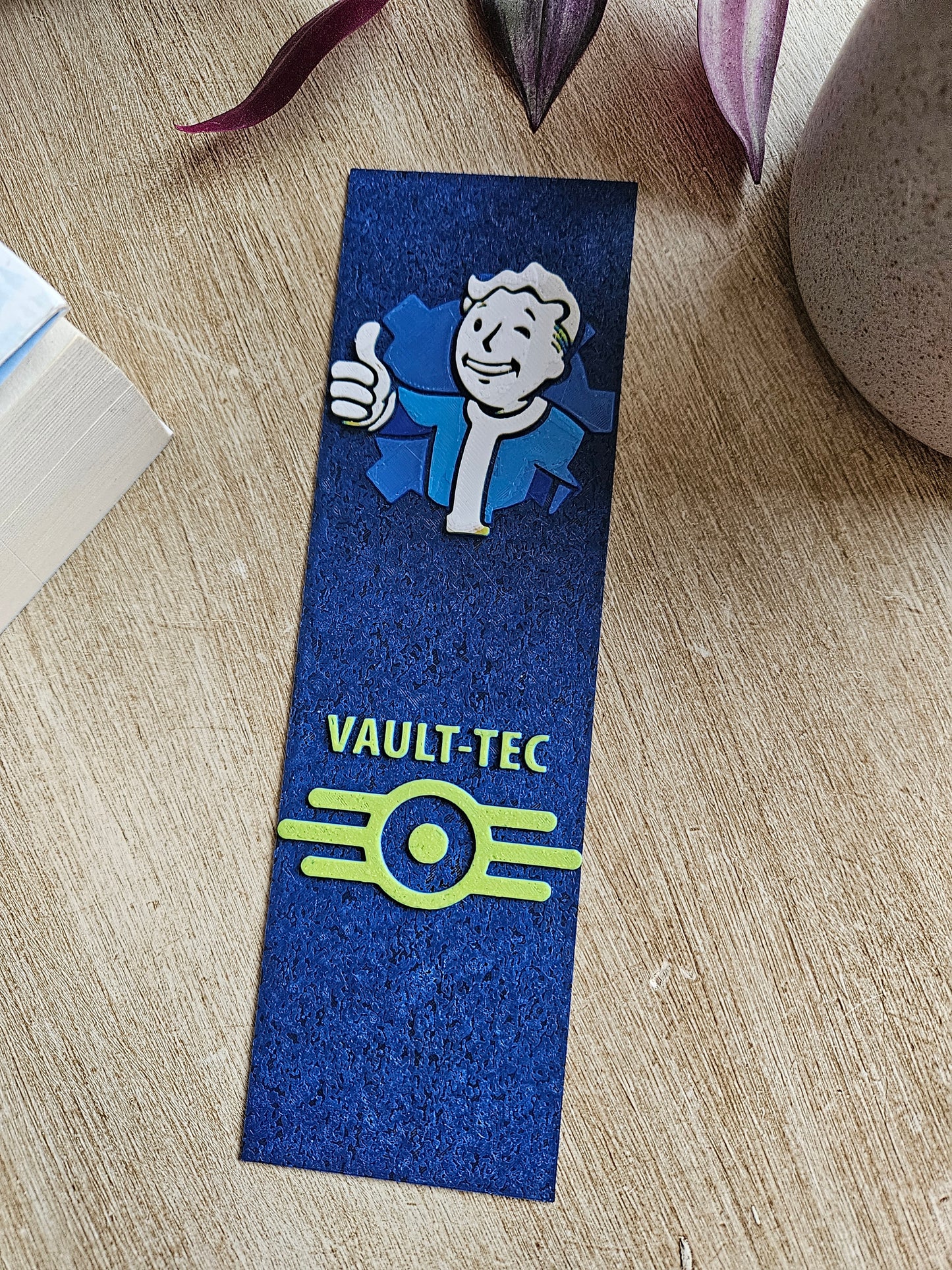 Vault-Tec Inspired Bookmark - Iconic Fallout Design