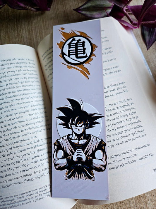 3D Printed Manga Warrior-Inspired Anime Bookmark