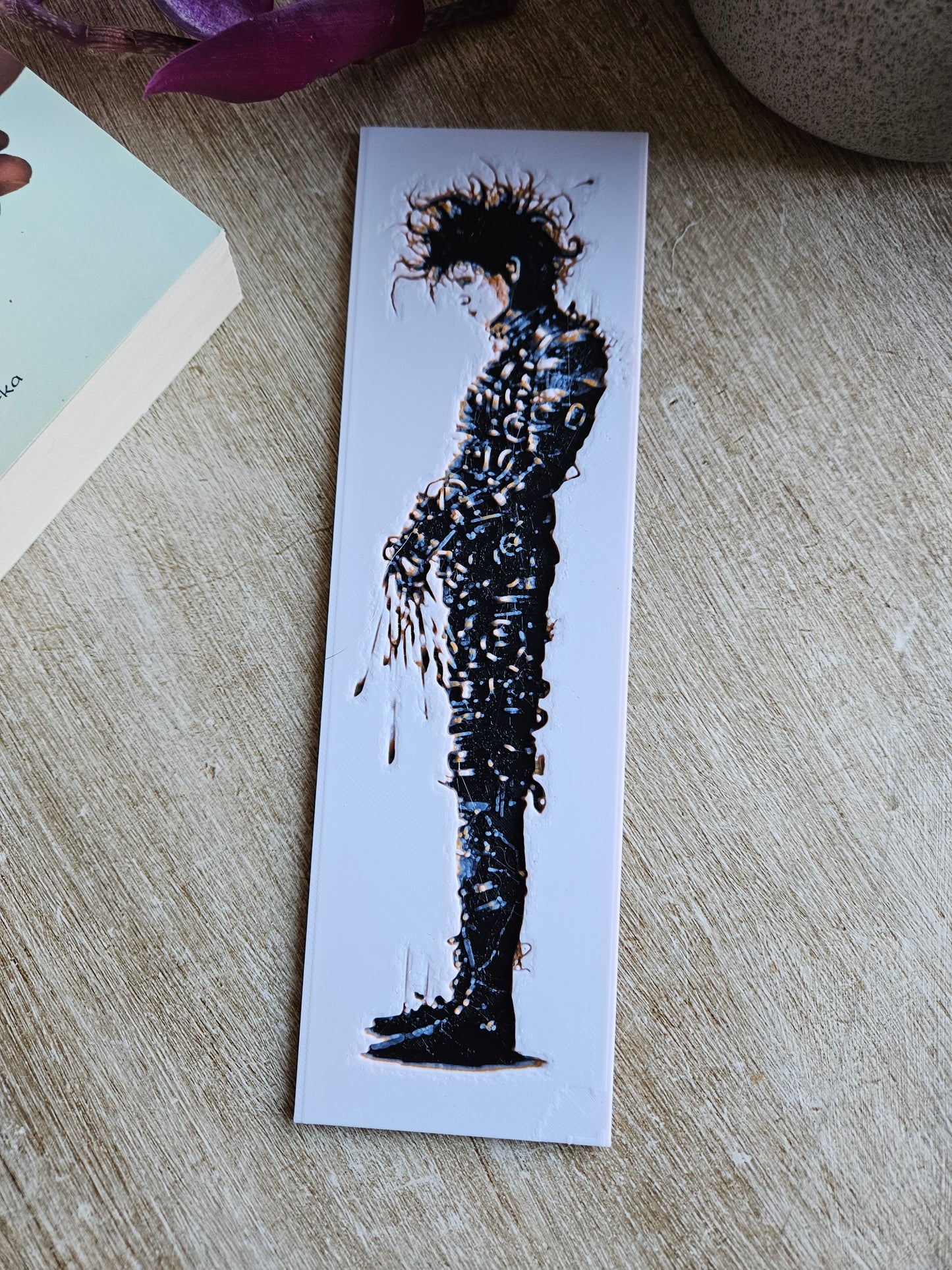 Edward Scissorhands-Inspired 3D Printed Bookmark