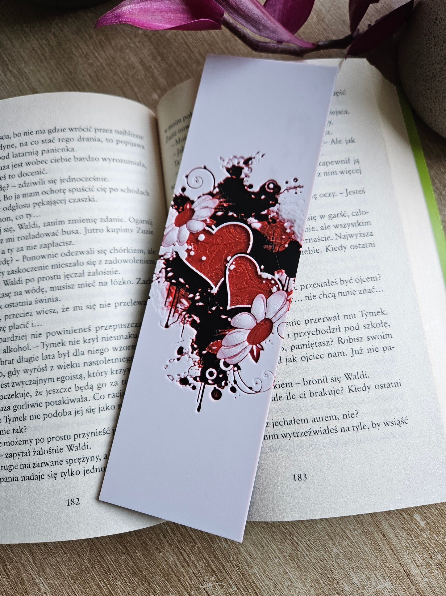 Set of 3 Inspirational and Heartfelt 3D Printed Bookmarks | Perfect for Gifting and Everyday Reading