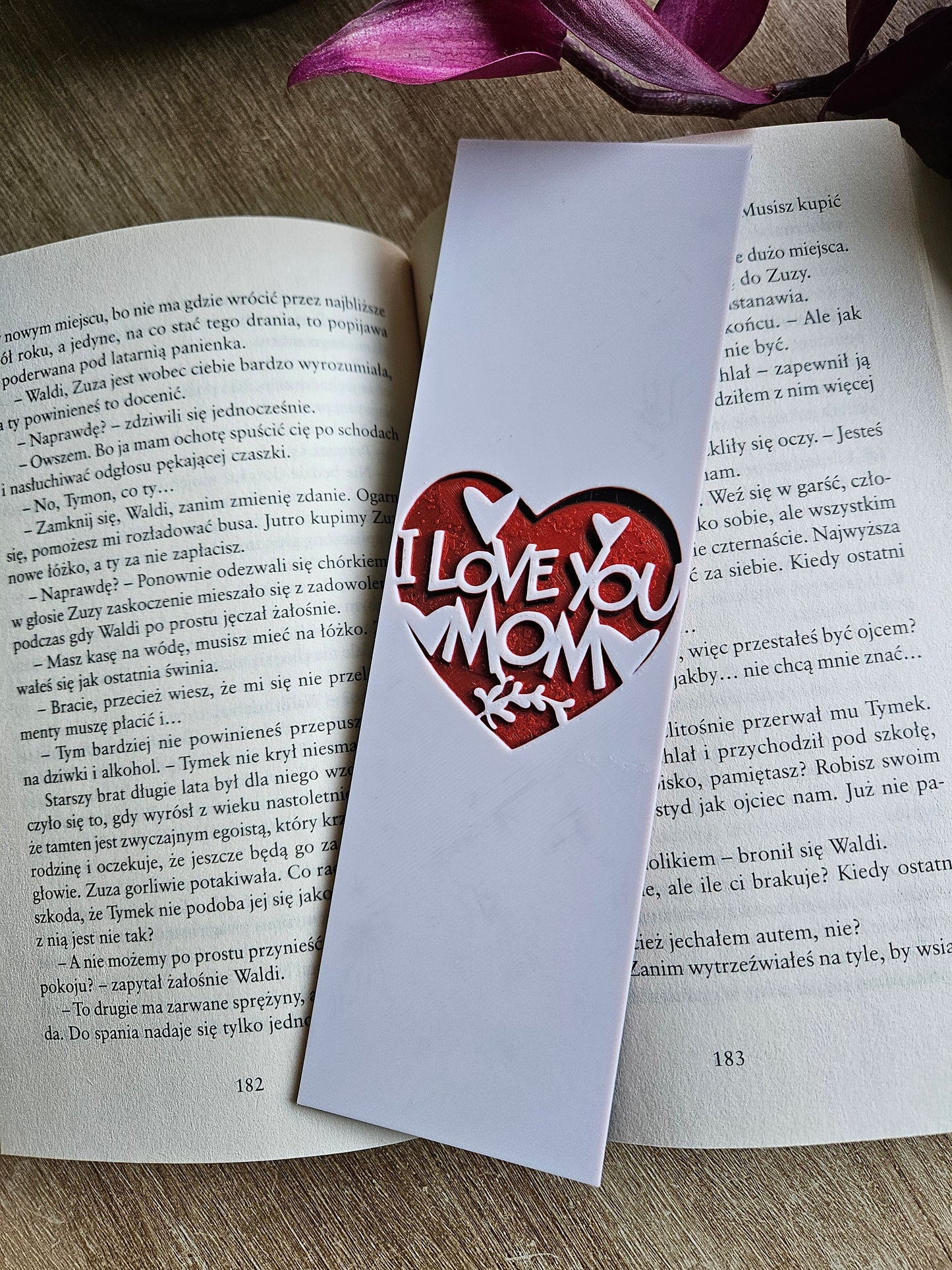 Set of 3 Inspirational and Heartfelt 3D Printed Bookmarks | Perfect for Gifting and Everyday Reading