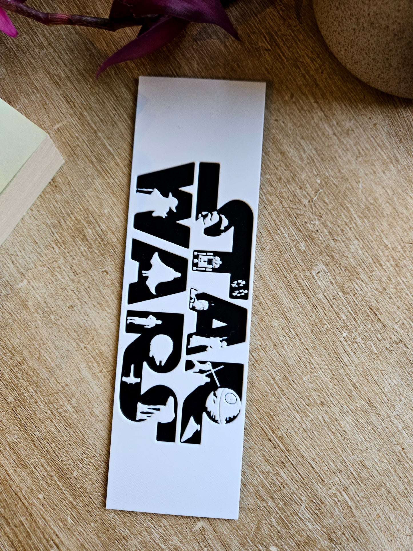 Star Wars Inspired 3D Printed Bookmark – Iconic Galactic Design