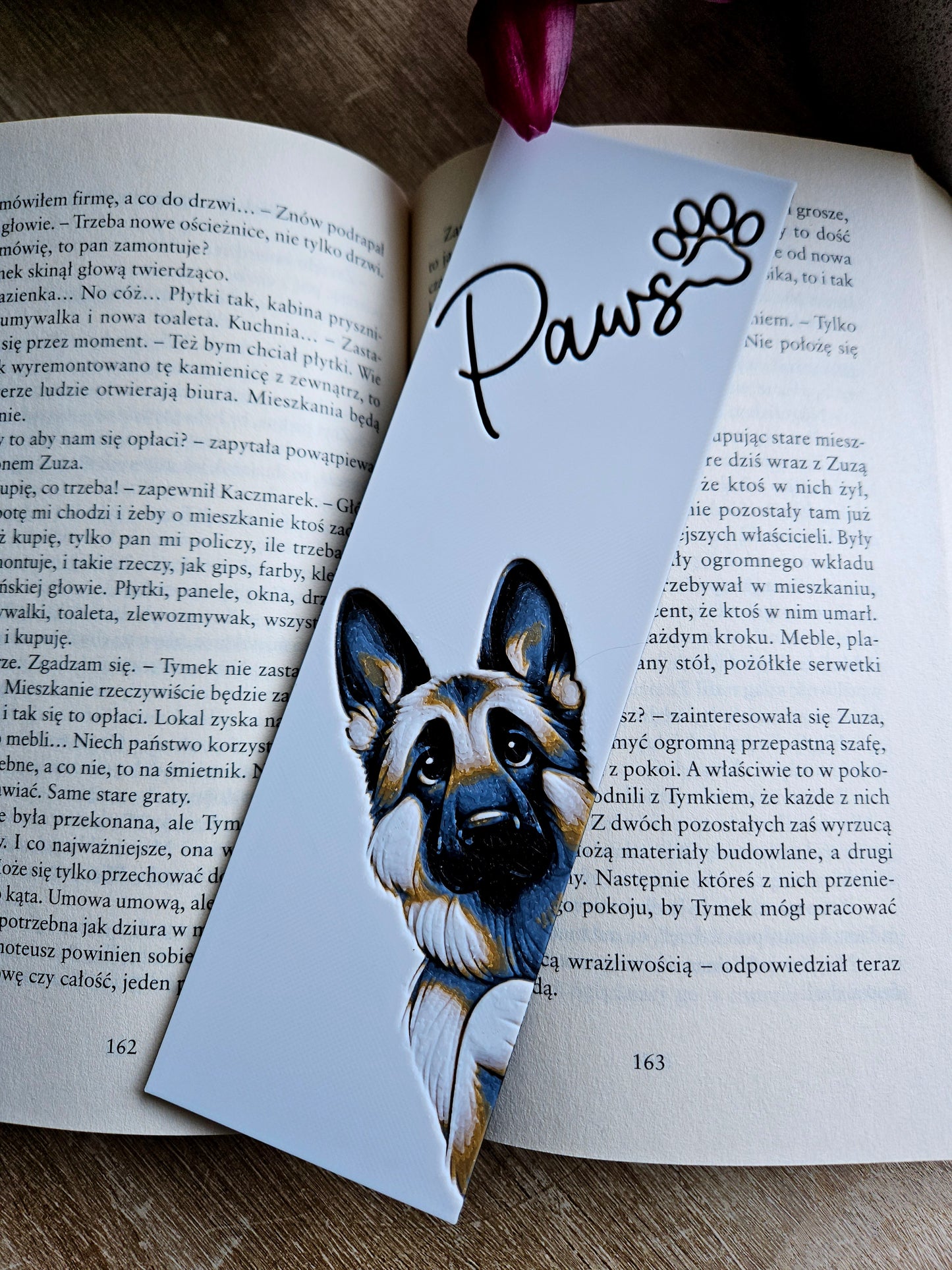 Paws-Themed Dog Bookmarks | Set of 3 Adorable Designs