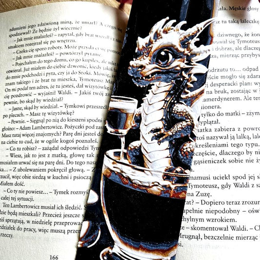 Dragon Bookmark - Captivating Fantasy Charm